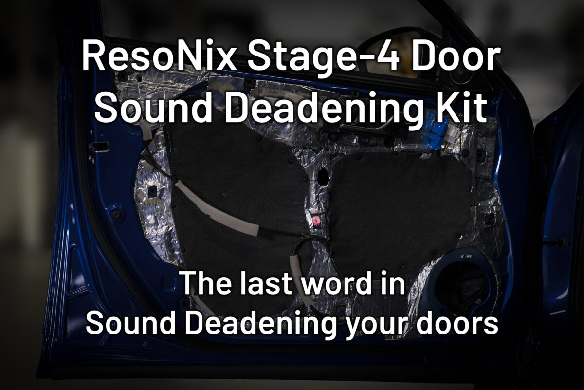 ResoNix Stage-4 2-Door Sound Deadening Kit