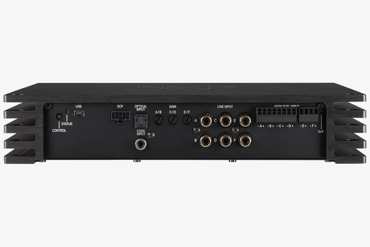 Audiotec Fischer Helix DSP P Six Ultimate Mk2 DSP Amplifier 6 channel amplifier 12 channel processor digital signal processor for car audio speakers OEM Integration Processor and amplifier