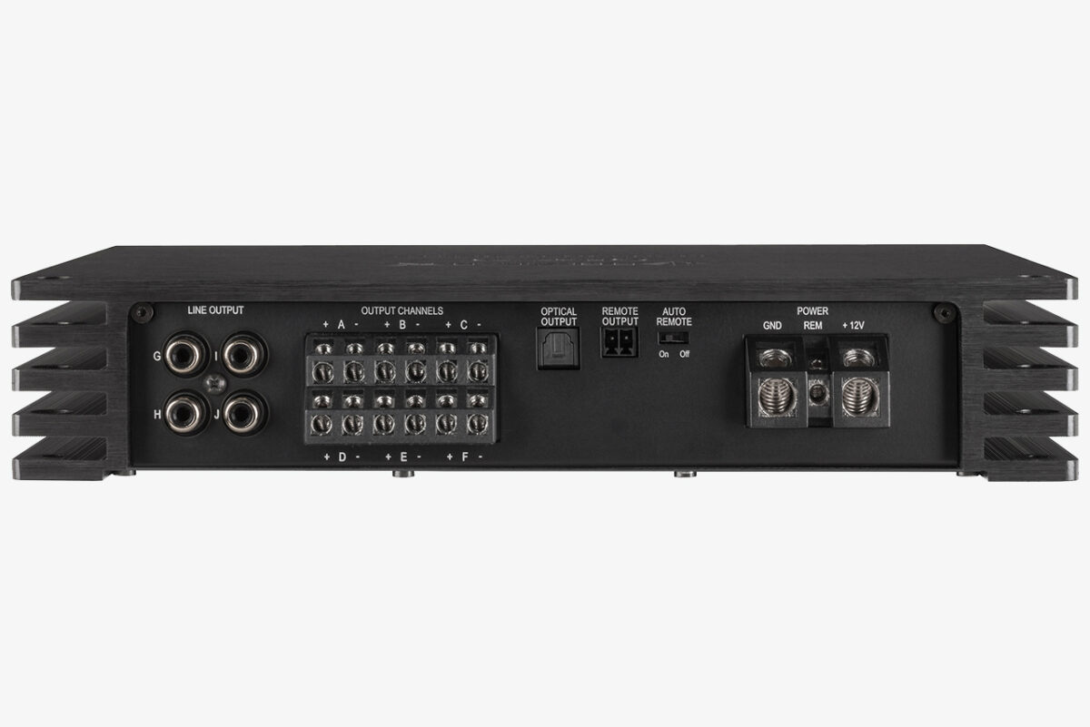 Audiotec Fischer Helix DSP P Six Ultimate Mk2 DSP Amplifier 6 channel amplifier 12 channel processor digital signal processor for car audio speakers OEM Integration Processor and amplifier